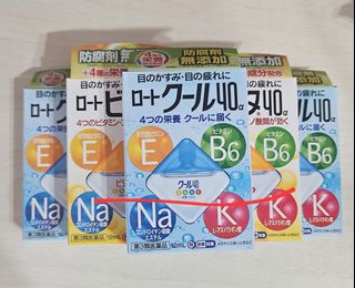 樂敦 ROHTO維他命E眼藥水 冰涼薄荷64239722398337110