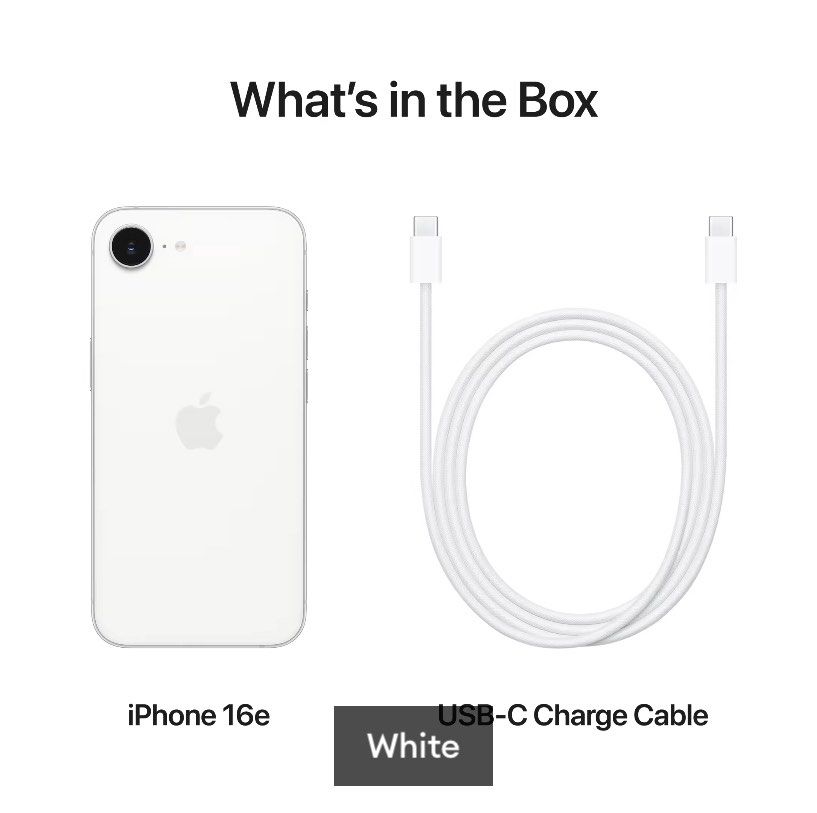 Apple iPhone 16e White, Mobile Phones & Gadgets, Mobile Phones