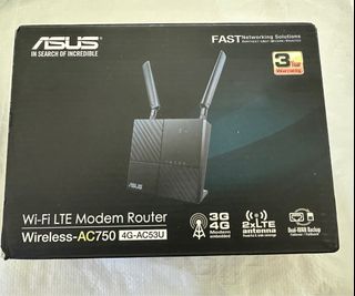 ASUS 4G-AC53U Sim Router AC750 Gigabit LTE Modem Dual-Band Wireless Router64230682273921110