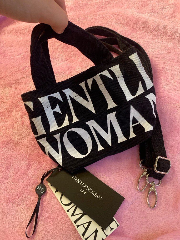 AUTHENTIC GENLEWOMAN MICRO TOTE BAG (Category: Cross-body Bags) located in Cabanatuan. Submitted by lovedbyjbye (Listing ID 1392708599, Image 3). Description: Used once. Authentic Gentlewoman Micro With tags for authenticity check. THIS IS AN EXTRA SMALL tote bag that converts to a sling/ crossbody when used with the long adjustable strap. Perfectly fits your cellphone, bifold wallet, keys, some cosmetics and the like… YOU CAN SCAN THE TAG FOR AU