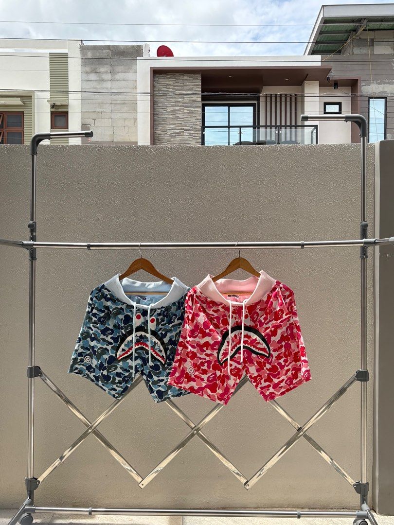 Bape Shark Hood and Shorts (Category: Hoodies) located in Baao. Submitted by _garmentts (Listing ID 1392843144, Image 2). Description: All 100% brand new Comes with box and complete tags 1970 only Dm to purchase! 📥.