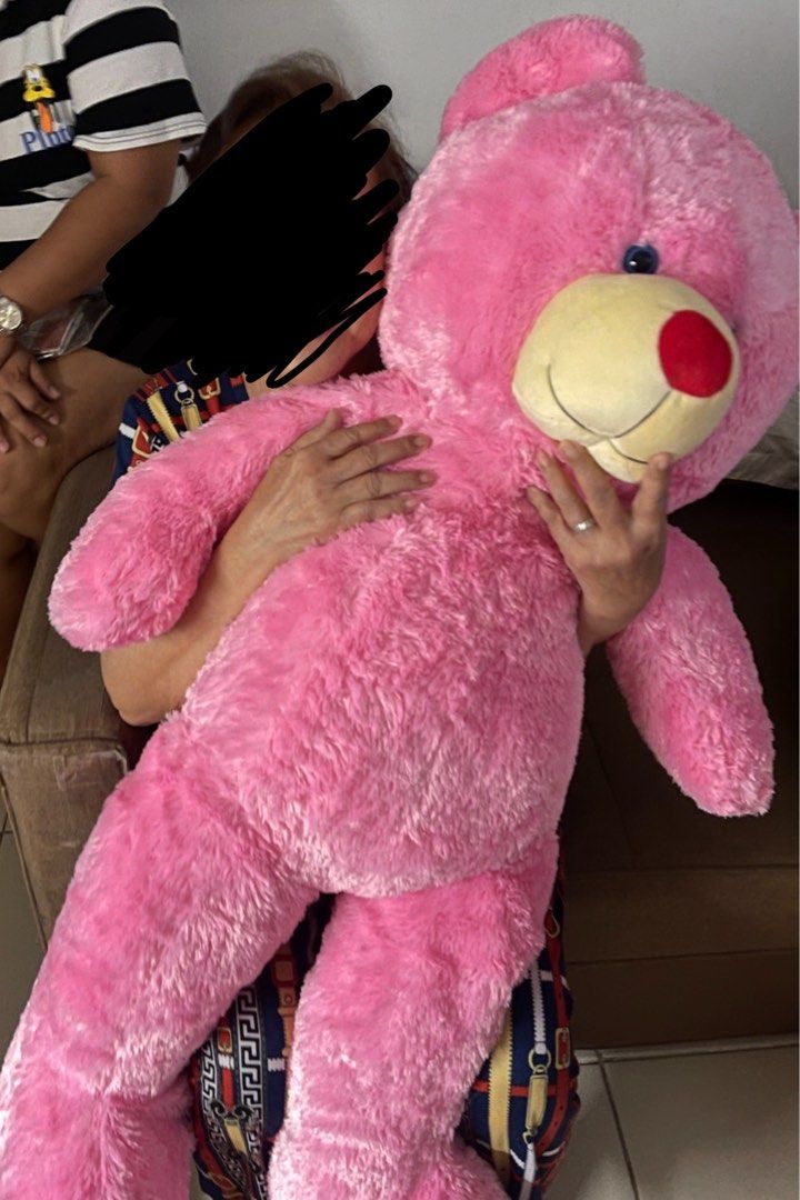 Blue Magic Life Size Bear (Category: Plushies & Soft Toys) located in Manila. Submitted by eancc (Listing ID 1392868800, Image 2). Description: RFS: decluttering, in great condition, as is will look for its bag MOP: Gcash BDO BPI Loc: SM San Lazaro, Manila Shipping: Lalamove, JNT .