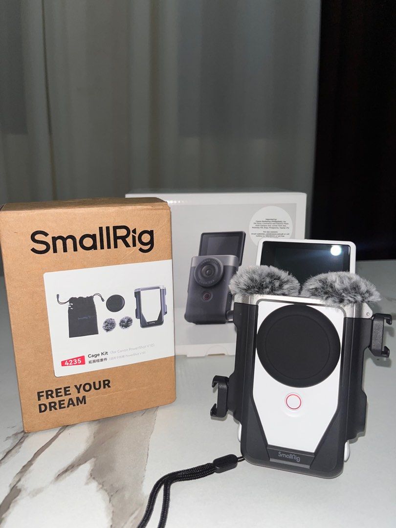 Canon powershot V10 with small rig set (Category: Cameras) located in Manila. Submitted by fsenclothe (Listing ID 1392794134, Image 3). Description: Rfs: bought a new camera Picture speaks for itself Small rig excluded .