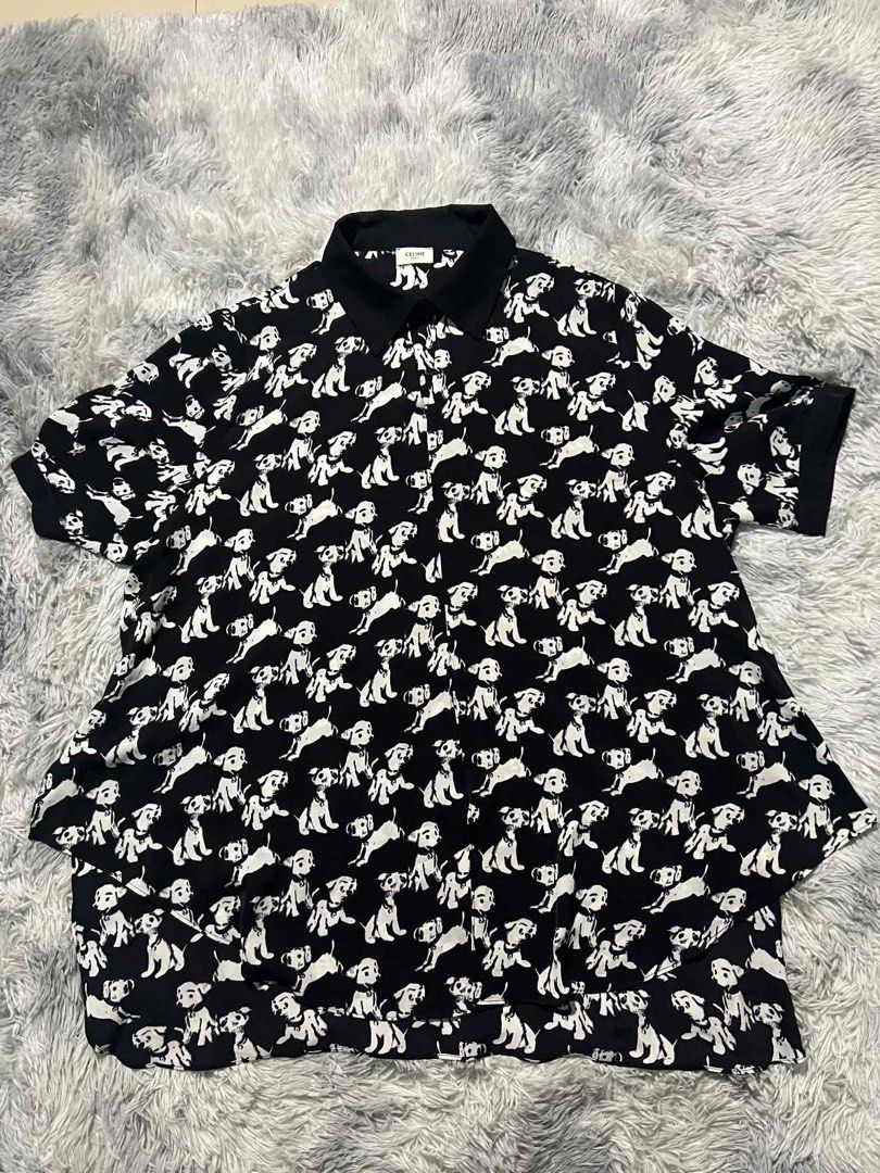 Celine Dress Shirt (Category: Blouses) located in Baguio. Submitted by lux_archived (Listing ID 1392840925, Image 1). Description: Excellent condition No issues Complete tags Dimes: via tape measure W-29" L-34".