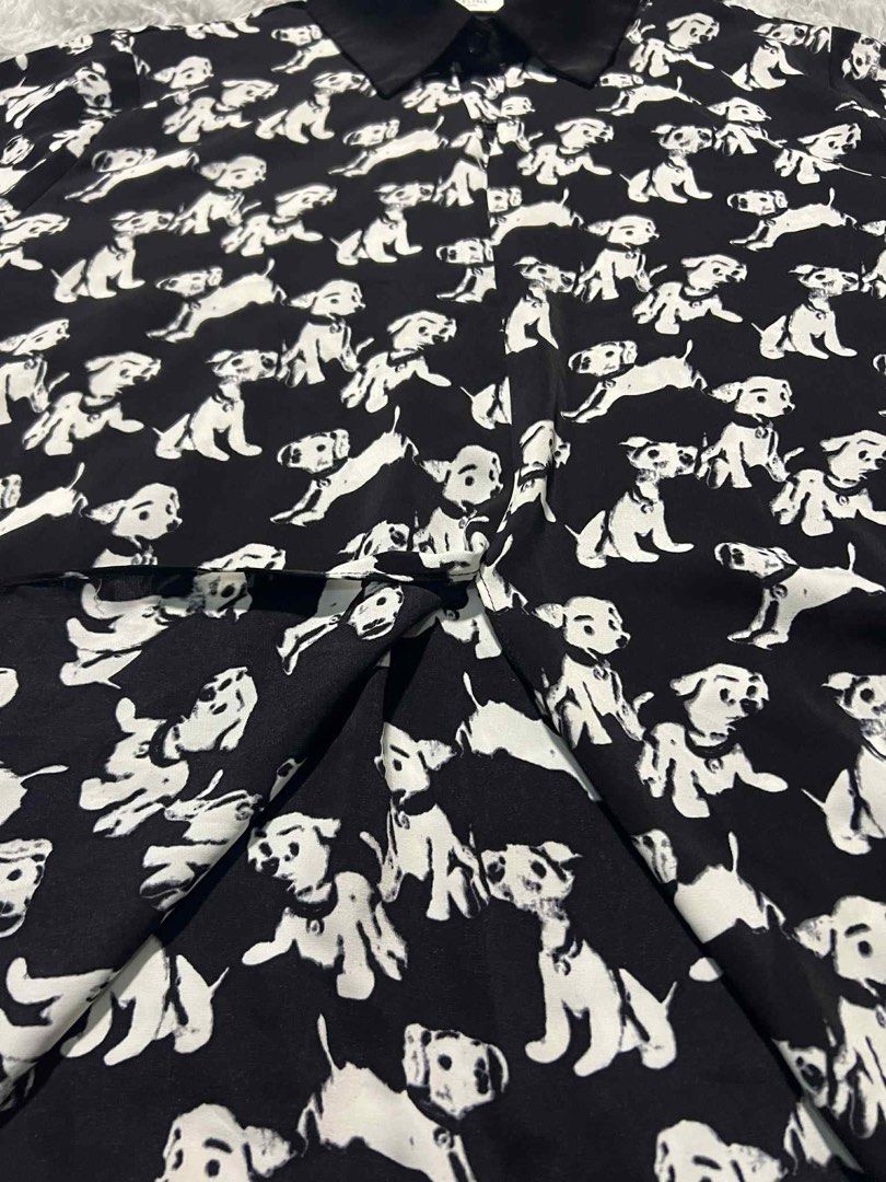Celine Dress Shirt (Category: Blouses) located in Baguio. Submitted by lux_archived (Listing ID 1392840925, Image 2). Description: Excellent condition No issues Complete tags Dimes: via tape measure W-29" L-34".