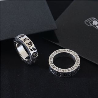 Chrome hearts ring 克羅心 永恆之心戒指 男女同款64206167839234110