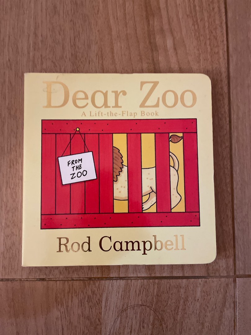 Dear Zoo Lift-the-Flap Pop-up book 立體書, 興趣及遊戲, 書本 & 文具, 兒童書籍 - Carousell