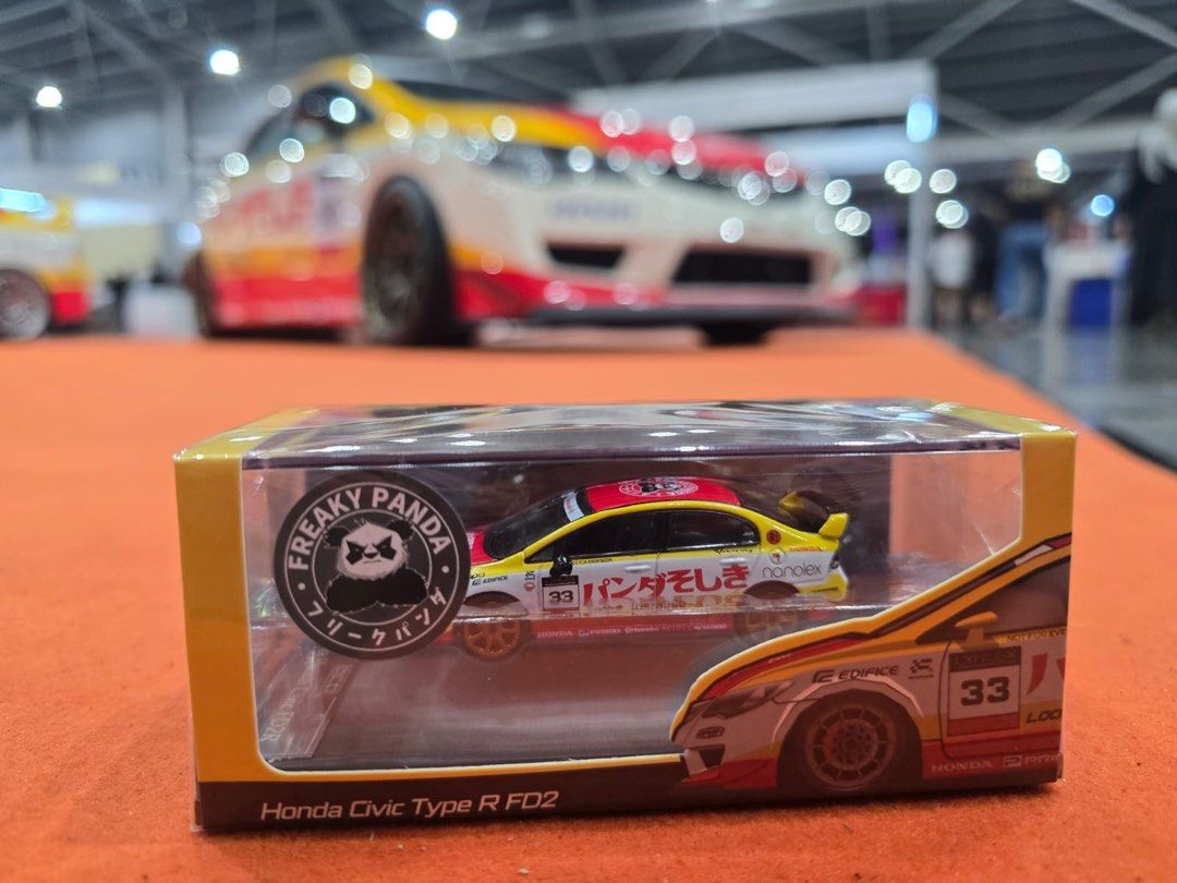 Freaky Panda Freaky Panda Honda Civic Type R FD2 Diecast Model, Hobbies & Toys, Toys ...
