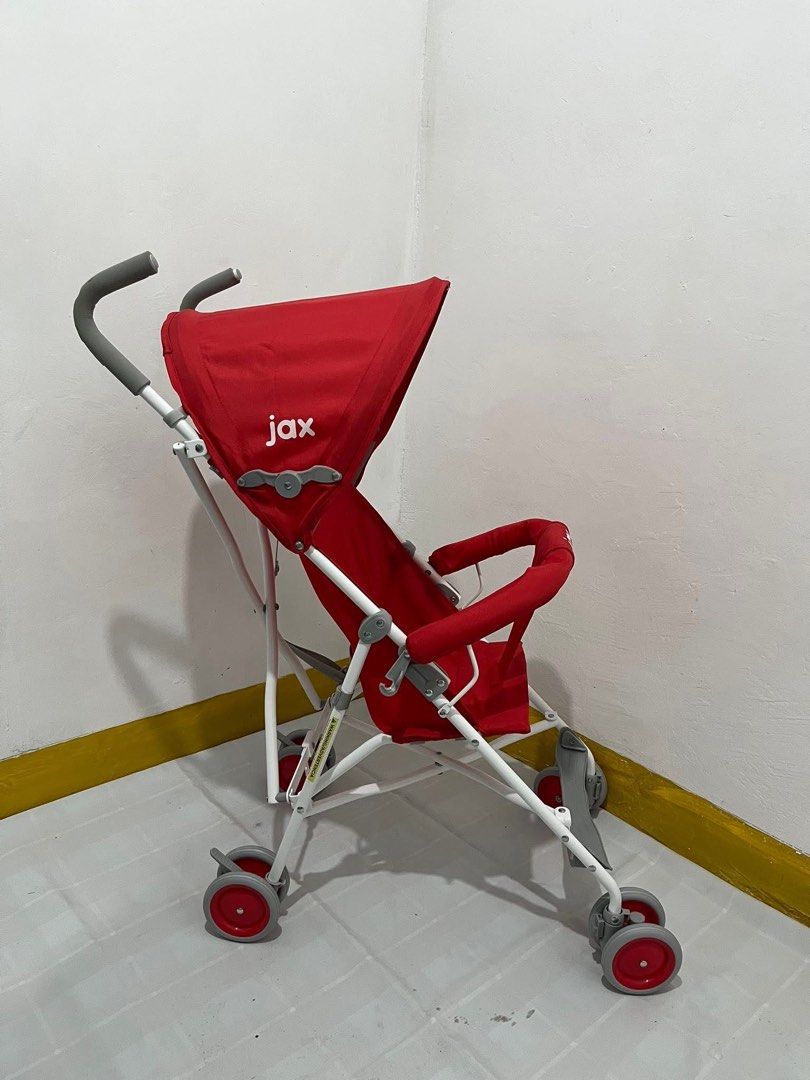 JAX STROLLERS (umbrella fold) (Category: Strollers) located in Manila. Submitted by airacruz0048042 (Listing ID 1392761414, Image 1). Description: JAX STROLLERS 2,000 original price 700 pesos only. Loc: LRT Blumentritt Manila/Payatas QC 09761782642.