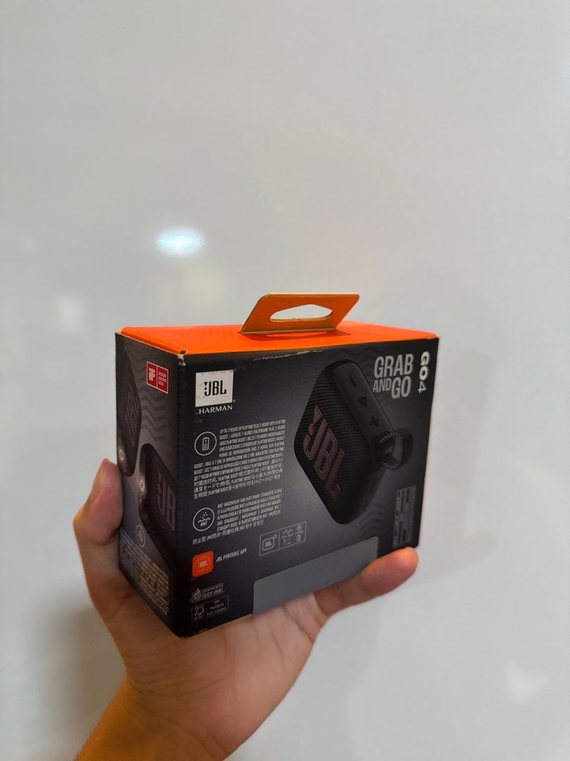 Black JBL GO 4 Portable Bluetooth Speaker63825887425921111