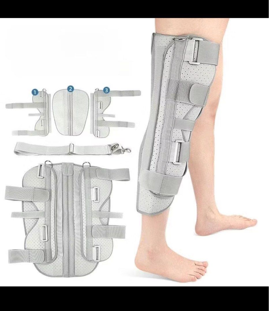 Knee brace for patella fracture (Category: Braces, Support & Protection) located in Pasig City. Submitted by rarelion_f7ba92 (Listing ID 1392817255, Image 2). Description: Used for three days only .