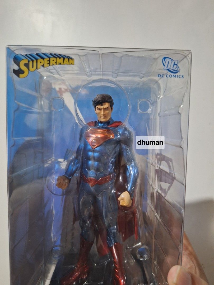 Kotobukiya Superman New 52 "DC Comics" ArtFX + Statue (Category: Figurines & Statues) located in Ozamiz City. Submitted by dhuman (Listing ID 1392853073, Image 2). Description: Kotobukiya Superman New 52 "DC Comics" ArtFX + Statue Like new condition Magnetic base Payment first only (No COD).