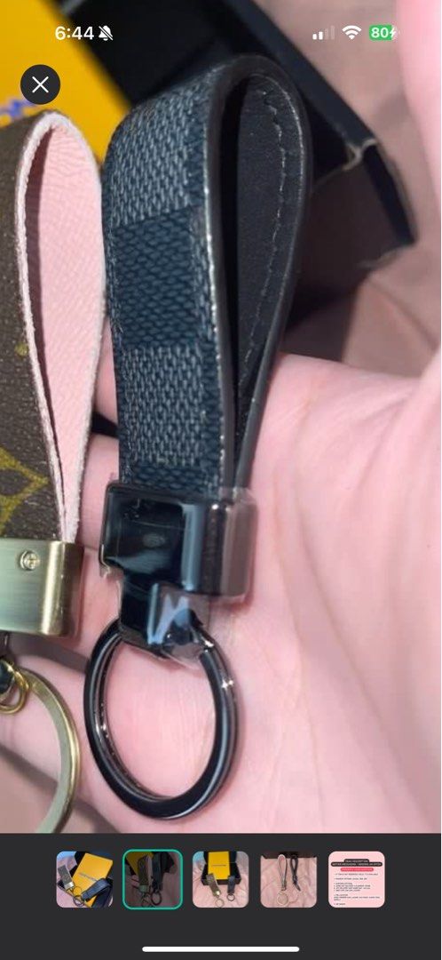 Louis Vuitton Keychain AUTH (Category: Luxury Accessories) located in Manila. Submitted by eancc (Listing ID 1392869275, Image 2). Description: Original price is 3k, authenthic leather and quality craftsmanship, can provide the box RFS: Extra MOP: Gcash BOI BDO Loc: Avida Towers San Lazaro, Santa Cruz, Manila Shipping: Lalamove, JNT .