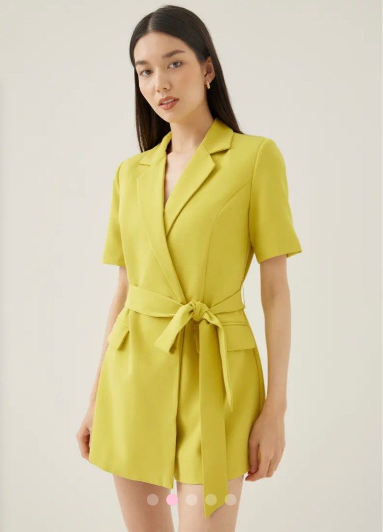 Love Bonito Dusty Citron Romper (Category: Rompers) located in Manila. Submitted by jamdeclutter (Listing ID 1392696236, Image 2). Description: Brand new never worn Bought at 2750php PM for actual photos RFS: doesnt fit me.