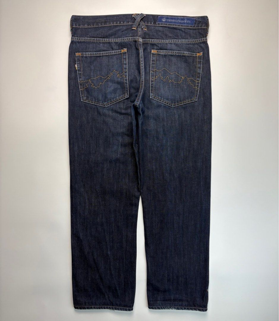 Maharishi Denim Jeans (Category: Jeans) located in Cavite. Submitted by sc_rcity (Listing ID 1392863700, Image 2). Description: Tagged Size : 36 Men’s Authentic Like New No Flaw RiRi Zippers Made in China No Inclusion Waist 18 Length 39.5 Front rise 13 Inseam 28 Leg opening 8 - 8.5.