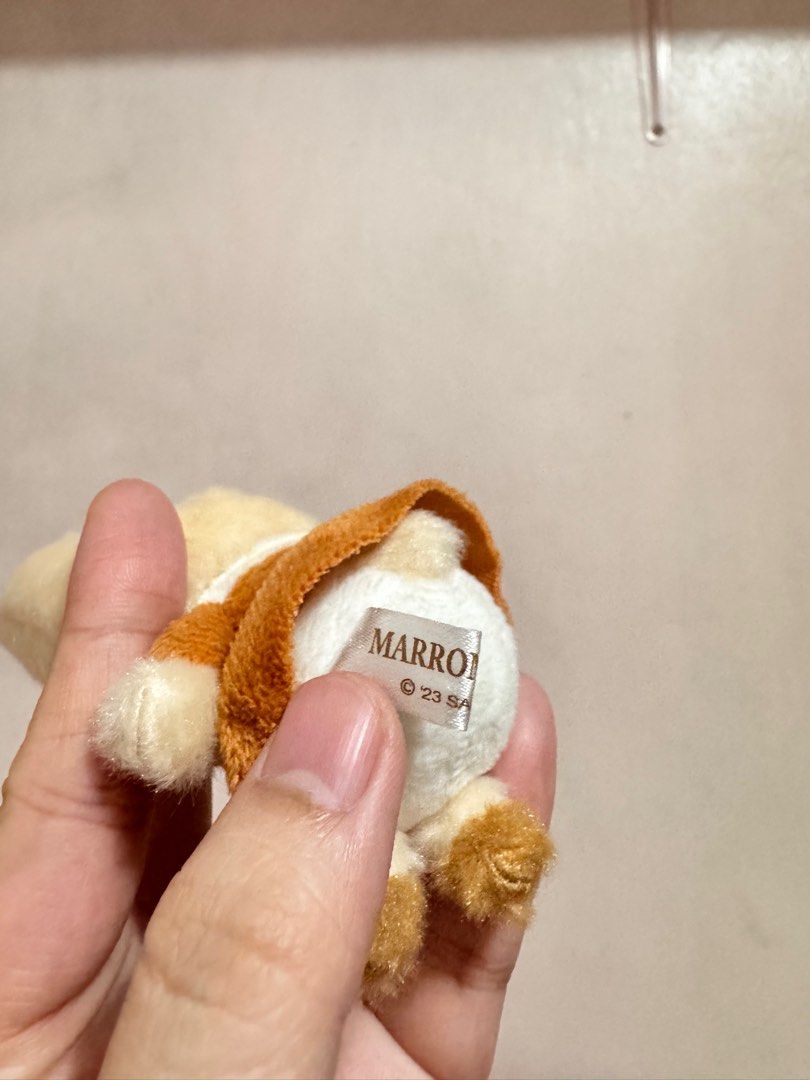 Marroncream plush S (tenori size) (Category: Plushies & Soft Toys) located in Pasay City. Submitted by cnr.ph (Listing ID 1392849106, Image 3). Description: Rare tenori size Marroncream 💗 Still in good condition. No papertag but with clear etiketa :) **I only do lalamove/grab express Pasay City.