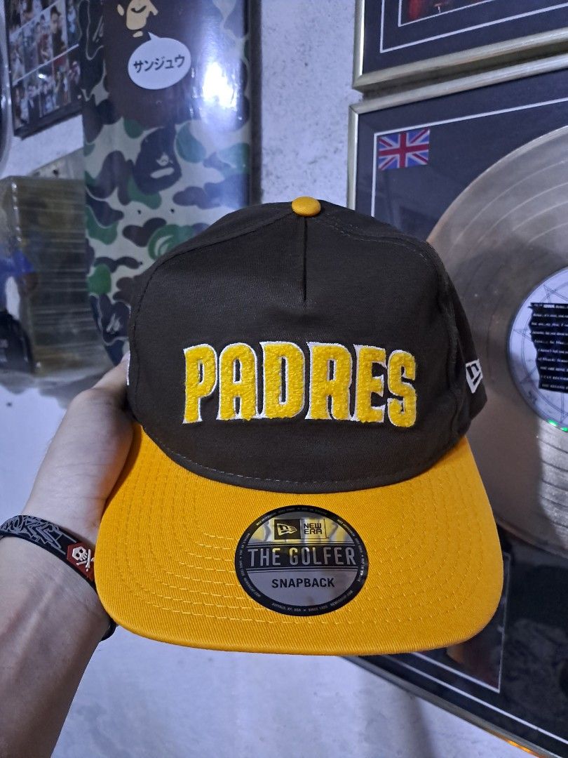 New Era San Diego Padres (Category: Caps & Hats) located in Makati City. Submitted by aizen15 (Listing ID 1392762068, Image 1). Description: New Era The Golfer San Diego Padres.