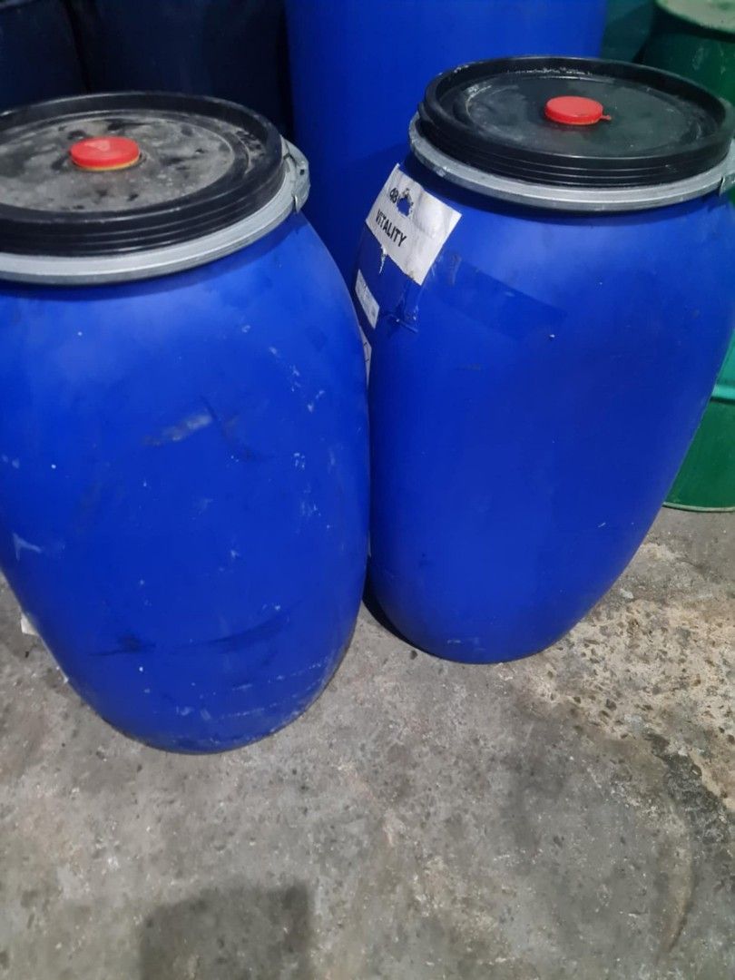 Plastic drums (Category: Industrial Equipment) located in Manila. Submitted by ajtngco (Listing ID 1392852492, Image 2). Description: plastic drum for sale ready to use pickup or deliver cod 09369591951.
