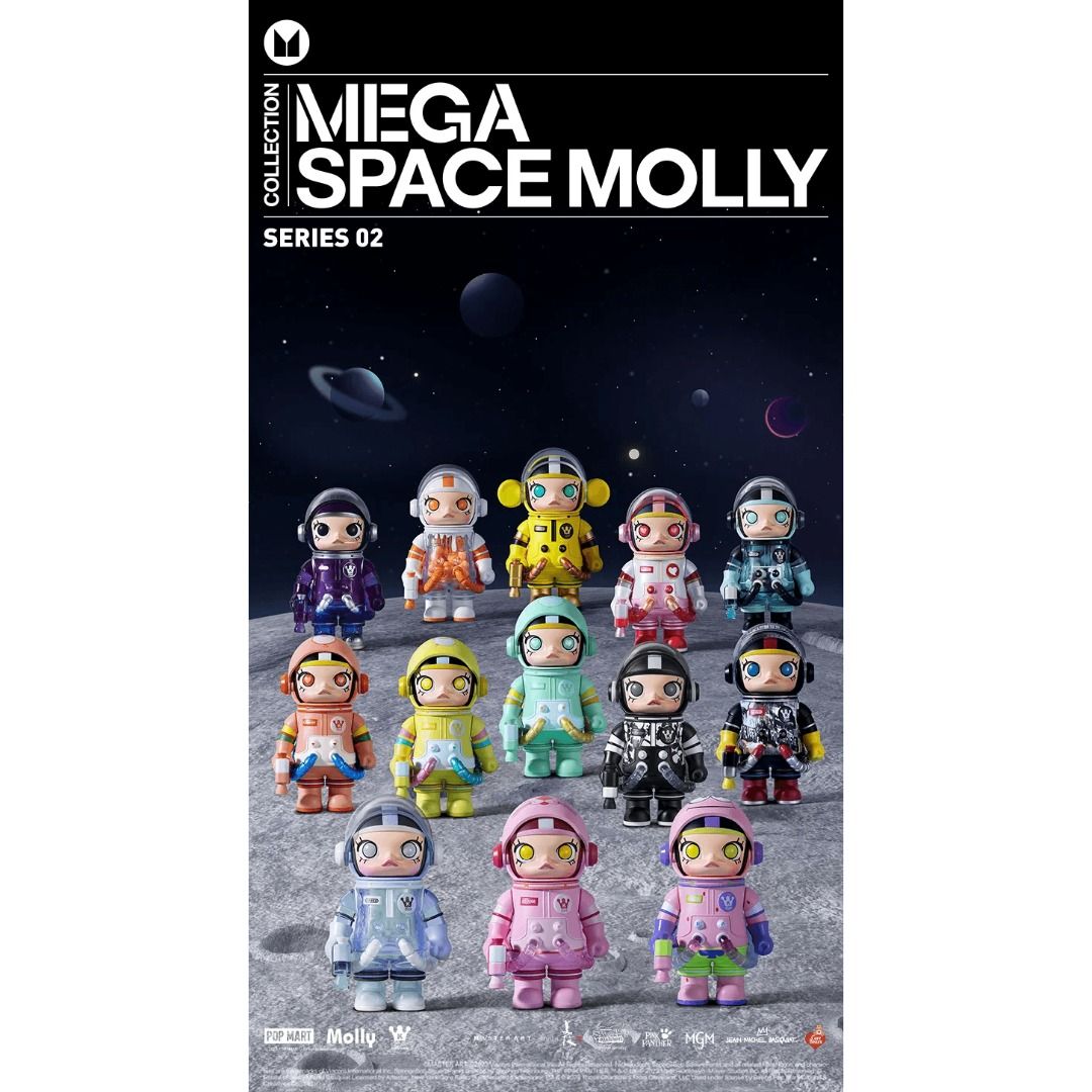 Pop Mart Mega Space Molly 100% Series 2-B (Category: Designer & Blind Box Toys) located in Valenzuela. Submitted by littlechopletsph (Listing ID 1392780183, Image 1). Description: P850 EACH / P800 EACH IF BUYING 3 OR MORE Meilin Panda Jean-Michel Basquiat Mint Chocolate Pink Panther Patrick Star Heartbeat Glacier Banana 2017 Wish Bear (Secret) - P4500 - Opened box, sealed foil MOP: Gcash/BPI MOD: J&T/SDD.