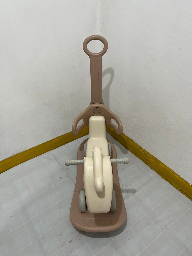 ROCKING HORSE(push toys) (Category: Infant Playtime) located in Manila. Submitted by airacruz0048042 (Listing ID 1392844838, Image 2). Description: ROCKING HORSE/PUSH TOYS from Baby Company 1,500 only. .