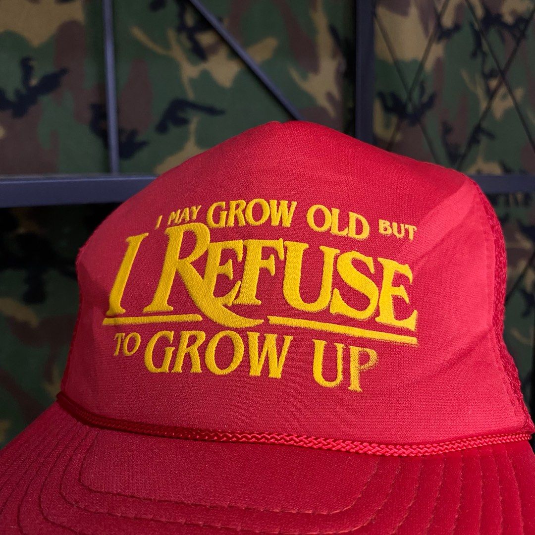 Vintage Statement Trucker Cap (Category: Caps & Hats) located in Cebu City. Submitted by cebuvntgvibes (Listing ID 1392846605, Image 2). Description: Excellent to new. One size fits all. No issue. . Mine ₱750+sf.