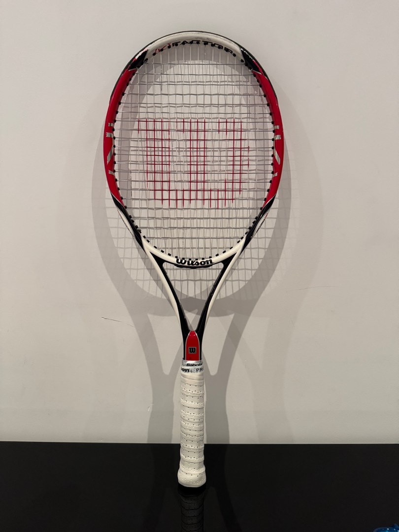 Wilson k factor team tennis racquet, Sports Equipment, Sports & Games ...