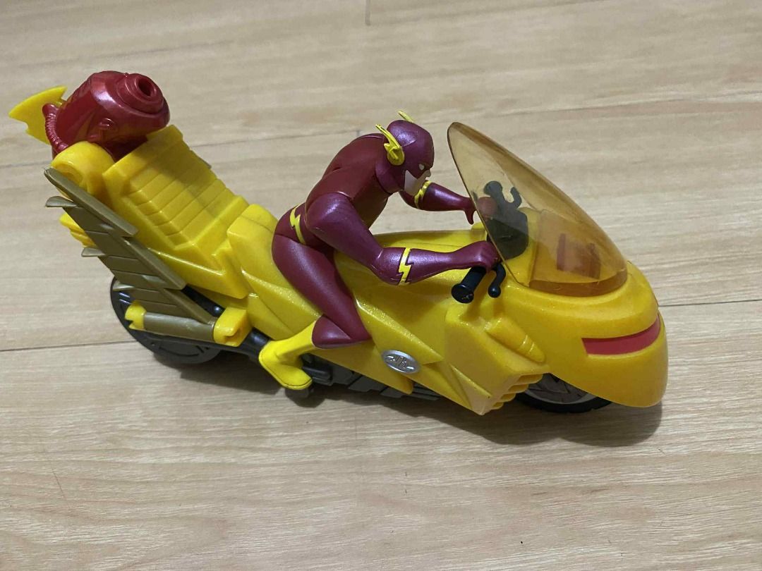 2003 Mattel Justice League Mission Vision The Flash Motorcycle DC ...