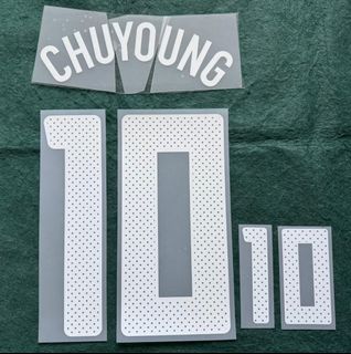 2010年南韓主場球衣用白色燙字 10號朴主永 (CHUYOUNG) 元年產物非復刻64192324494209110