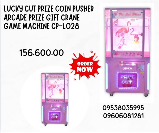 9 Lots Toy Vending Machine Key Master Gift Game Machine CP-L025 (Category: Industrial Equipment) located in Caloocan City. Submitted by ultimatebi56643 (Listing ID 1392944367, Image 1). Description: Model NO.:CP-L028 Size:90*100*201cm Weight: 150Kg Power: 200W Player:1.