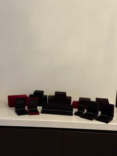多款全新首飾盒 (全套共42個共＄188)64189837152257110