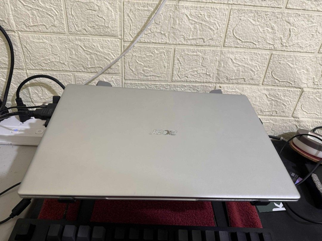 Acer Swift 3 (Category: Laptops & Notebooks) located in Goa. Submitted by zhivea (Listing ID 1392946257, Image 2). Description: Acer Swift 3 AMD Ryzen 5 5500U 500SSD AMD Radeon(TM) Graphics 16gb ram -Screen protector installed since day 1 -external keyboard and mouse used since day 1 so di laspag ang keyboard and mousepad -external speakers used since day 1 so clear pa built in speaker -not used heavily (not even gaming) pero pede pa rin to some 