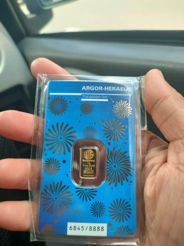 Argor Heraeus rabbit 1g, Women's Fashion, Jewelry & Organisers ...