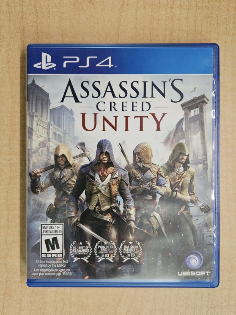 Assassin's Creed Unity PS4 (Category: PlayStation) located in Las Pinas. Submitted by typericey (Listing ID 1392886491, Image 1). Description: - no scratches on disc - open to swap PS4, PS5, Switch games - pick up in Las Pinas City or delivery only.