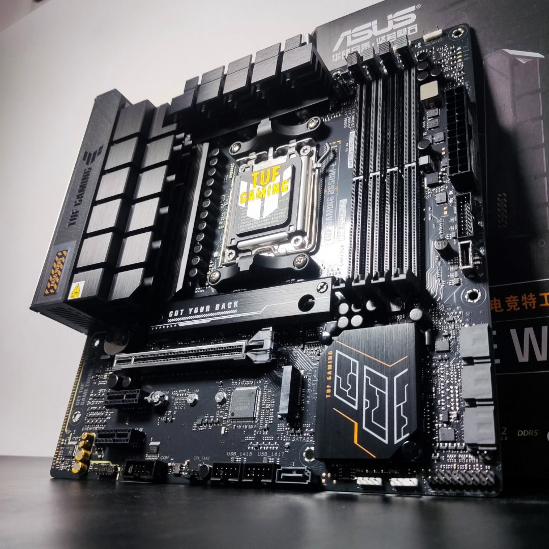 Asus B650M-E Tuf Gaming Wifi (Category: Computer Parts) located in Manila. Submitted by princety15 (Listing ID 1392905391, Image 2). Description: Brand New 1 Year Warranty Discounted if bundled with CPU Ryzen 5 7500F Ryzen 5 7600 Ryzen 5 7600X Ryzen 7 7700 Other AM5 Motherboard also available AsRock B650M H / M.2 MSI Pro B650M-P MSI B650M Gaming Plus Wifi Gigabyte B650M Aorus Elite AX Gigabyte B650M Aorus Elite AX Ice MSI B850M Gaming Plus Wifi P