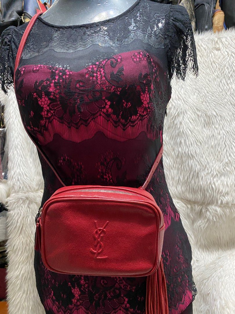 Authentic Yves Saint Laurent Leather belt bag (Category: Luxury Bags & Wallets) located in Malolos. Submitted by yamaguchionline (Listing ID 1392972711, Image 1). Description: Guaranteed authentic Money back if proven fake Bought in japan Please respect my ads.