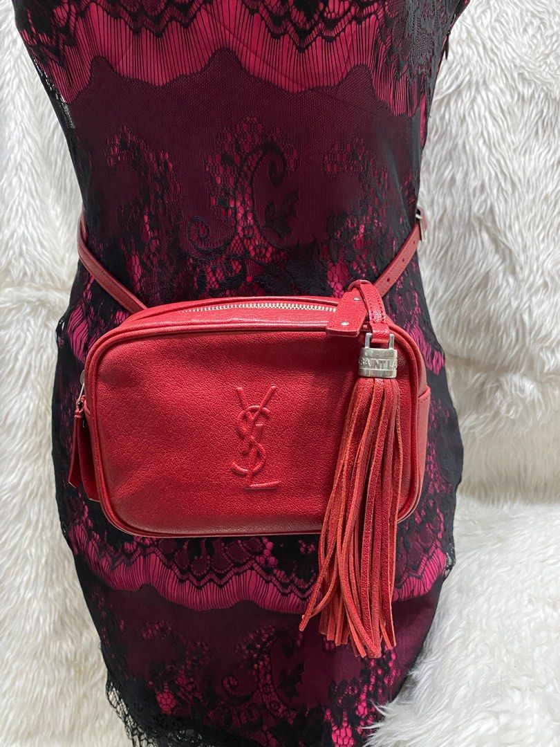 Authentic Yves Saint Laurent Leather belt bag (Category: Luxury Bags & Wallets) located in Malolos. Submitted by yamaguchionline (Listing ID 1392972711, Image 2). Description: Guaranteed authentic Money back if proven fake Bought in japan Please respect my ads.