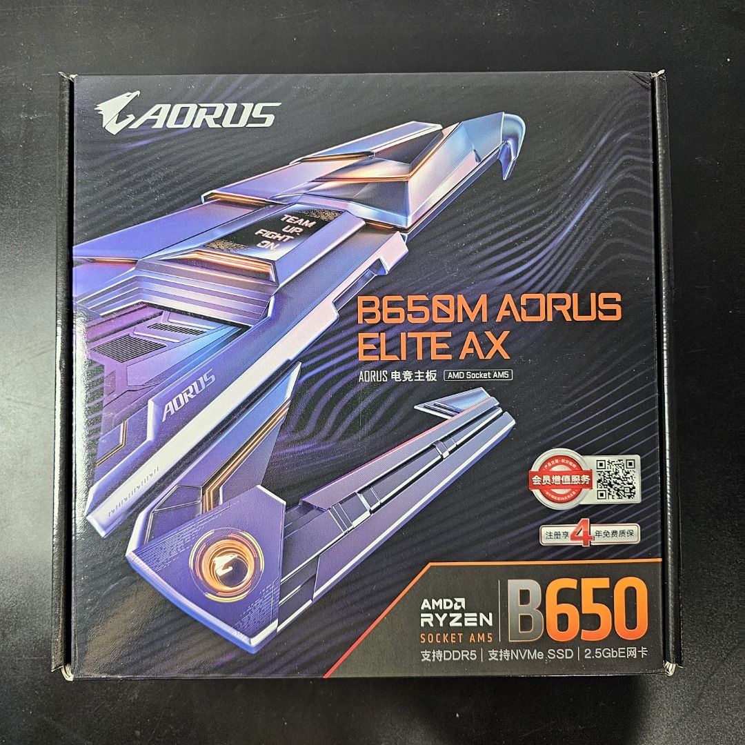 B650M Aorus Elite AX (Category: Computer Parts) located in Manila. Submitted by princety15 (Listing ID 1392904676, Image 1). Description: Brand New 1 Year Warranty Discounted if bundled with CPU Ryzen 5 7400F Ryzen 5 7500F Ryzen 5 7600 Ryzen 5 7600X Ryzen 7 7700 Other AM5 Motherboard also available AsRock B650M H / M.2 MSI Pro B650M-P MSI B650M Gaming Plus Wifi Gigabyte B650M Aorus Elite AX Ice Asus TUF Gaming B650M-E WiFi MSI B850M Gaming Plus W