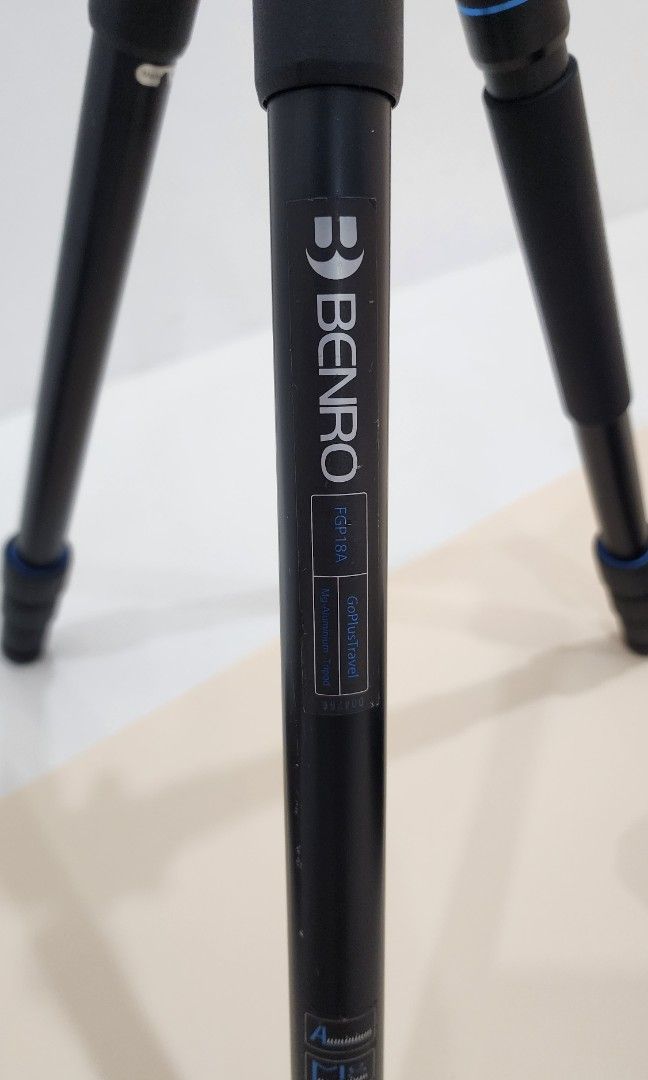 Benro Tripod SystemGo Plus with IN1 Ball Head (Category: Tripods & Monopods) located in Pasig City. Submitted by perkinpumkin (Listing ID 1392974753, Image 2). Description: Purchased from JG Store 2019 Pick up in Pasig No flaws, only cosmetic signs of usage RFS: Upgrade.