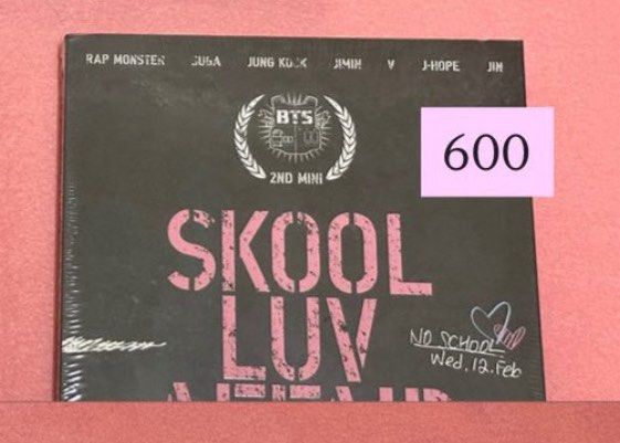 BTS SEALED ALBUM - SKOOL LUV AFFAIR (Category: CDs & DVDs) located in Manila. Submitted by cjmndl (Listing ID 1393029493, Image 1). Description: .