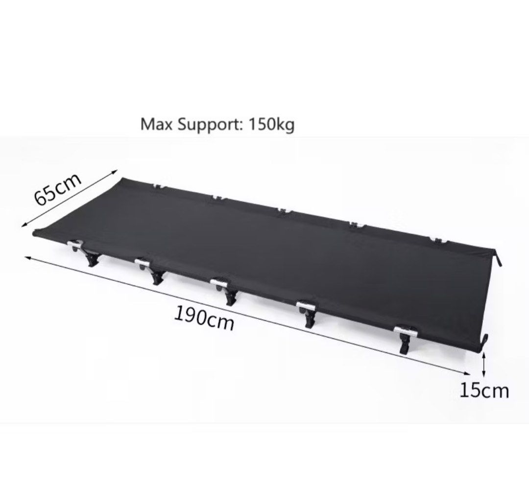 Camping bed / cot bracket (Category: Hiking & Camping) located in Kuala Lumpur. Submitted by brozza (Listing ID 1393026344, Image 1). Description: Camping bed / cot bracket only Aluminium Replace spare part Rm30 per pcs.