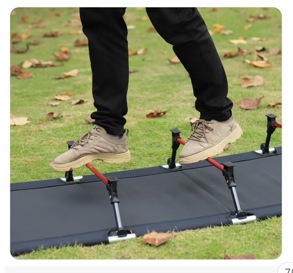 Camping bed / cot bracket (Category: Hiking & Camping) located in Kuala Lumpur. Submitted by brozza (Listing ID 1393026344, Image 2). Description: Camping bed / cot bracket only Aluminium Replace spare part Rm30 per pcs.
