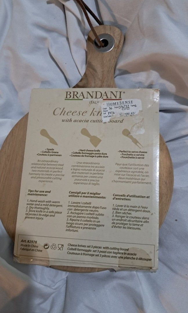 Cheese boards (Category: Knives & Chopping Boards) located in Cavite. Submitted by tidyupper (Listing ID 1392927976, Image 2). Description: board is around 6inches From Canada.