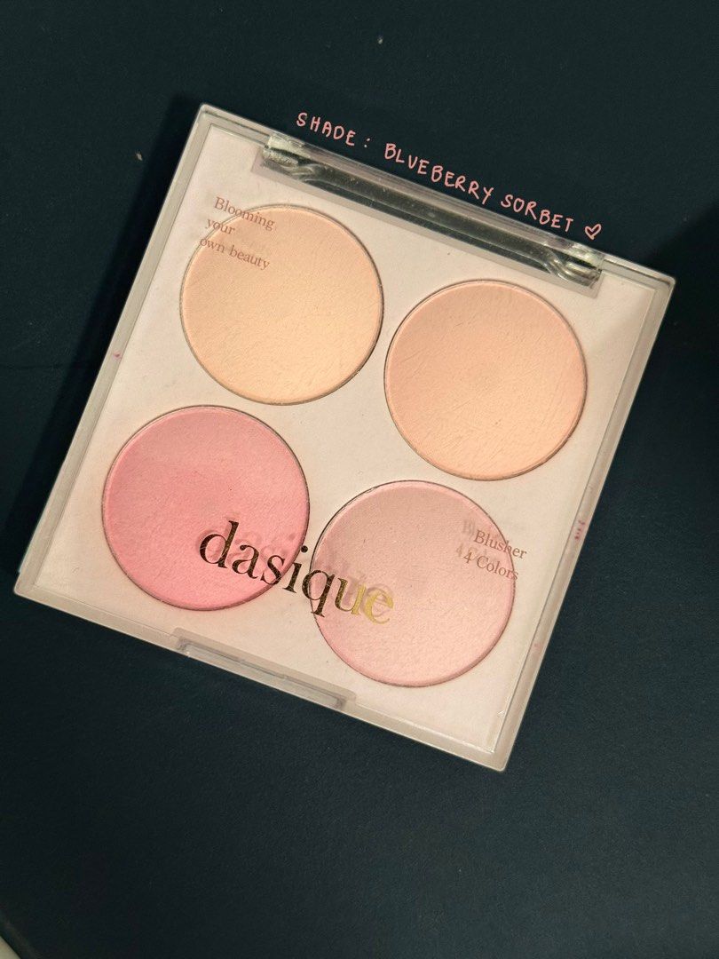 Dasique blusher blueberry sorbet (Category: Makeup) located in Bocaue. Submitted by pumpkinnnn (Listing ID 1393053126, Image 1). Description: Lightly used.