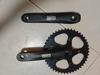 Ligon Fixie Crankset Crank Fixie Ligon 48T/52T Alloy Removable