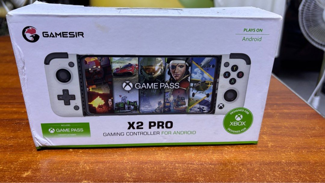 Gamesir x2 (Category: Controllers) located in Manila. Submitted by sliping4restrenzie13 (Listing ID 1393060997, Image 2). Description: Gamesir X2 Gaming controller for andirod Design by Xbox With Box and maual .