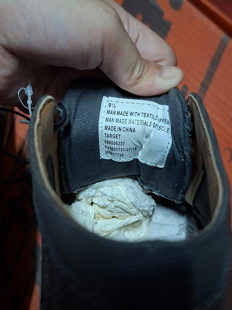 Goodwell Boots (Category: Boots) located in Manila. Submitted by declutterthingz30 (Listing ID 1392909969, Image 2). Description: size 9 1/2 never been used padala from US.