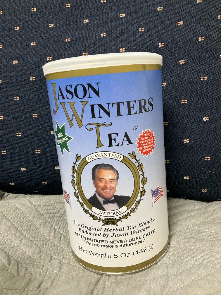 Jason Winters Tea with Chaparral 5 oz (Category: Health Food, Drinks & Tonics) located in Quezon City. Submitted by cynlchan (Listing ID 1392995924, Image 1). Description: For cancer If you know, you know..