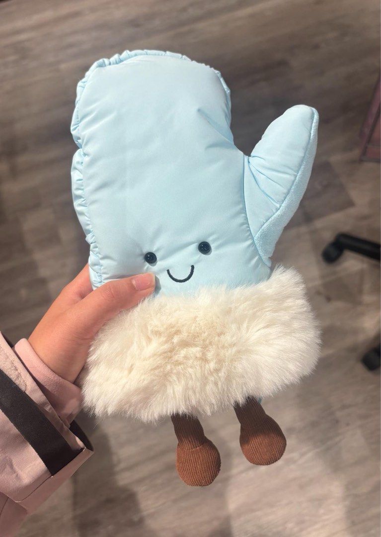 Jellycat 冬日系列手套Amuseables Mitten Soft Toy 25cm 英國牌（現貨