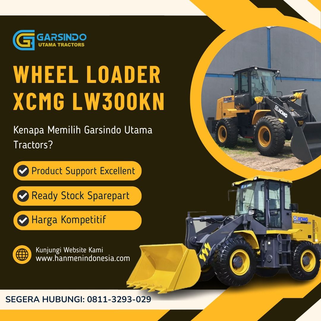 JUAL LOADER BATU – WHEEL LOADER XCMG LW300KN HARGA TERBAIK 2025 ...