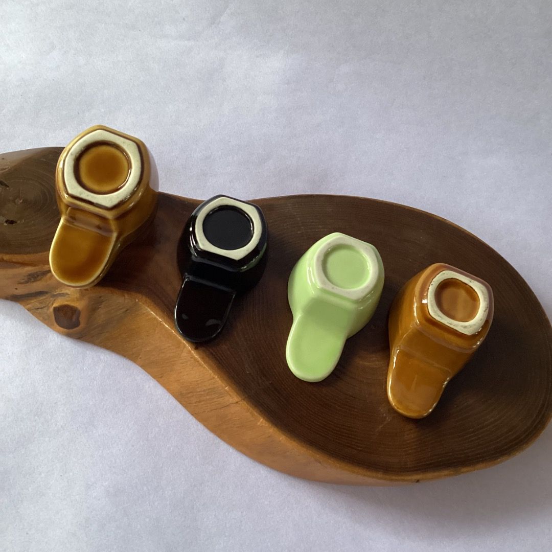 Kalita Ceramic Scoop (Category: Coffee & Tea Tableware) located in Davao. Submitted by eclectic1925 (Listing ID 1393057739, Image 3). Description: A Kalita Ceramic Scoop - Php250 H: 1.1 inches L: 3 inches B Kalita Ceramic Scoop - Php250 H: 1.1 inches L: 3 inches C Kalita Ceramic Scoop - SOLD- H: 1.1 inches L: 3 inches No brand Ceramic Scoop - Php150 H: 1.2 inches L: 3.2 inches Please REVIEW PHOTOS First to pay .